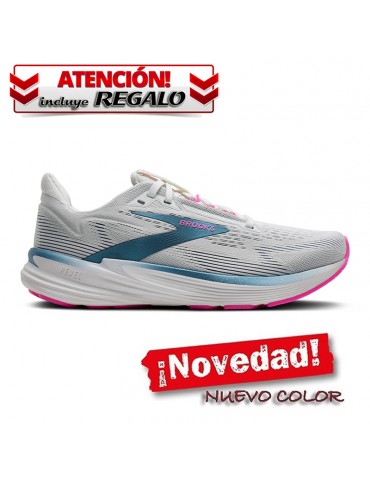 Brooks REVEL 8 Mujer NEW white
