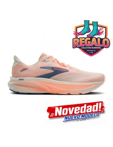 Brooks Ghost 18 Mujer Orange