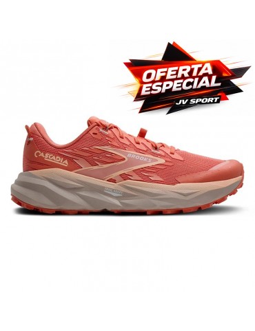 Brooks Cascadia 19 Mujer Coral
