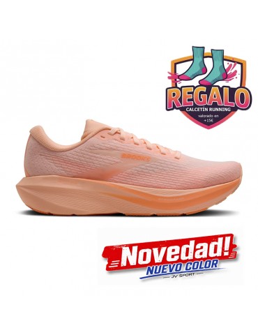 Brooks Ghost AMP Mujer Coral